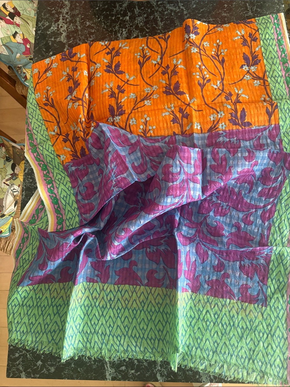 ÉPICE PARIS Sunset Scarf Stole 180 x 70 cm